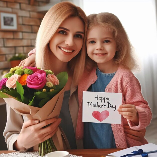 a woman holding a card that says happy valentine