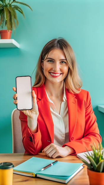 a woman holding a smart phone in her hand