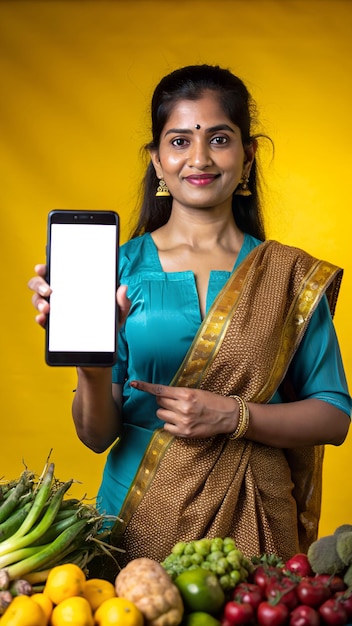 a woman holding up a phone that says quot she is holding it quot