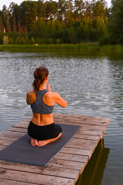 The woman is engaged in a healthy lifestyle Healthy lifestyle