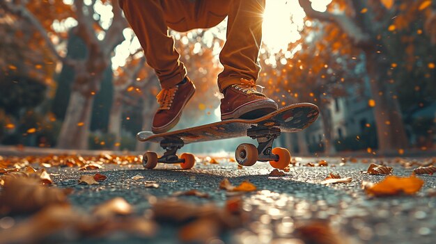 woman and men skateboarder skateboarding in modern city