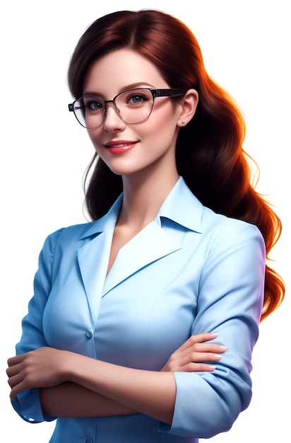 woman physician images with ai generated