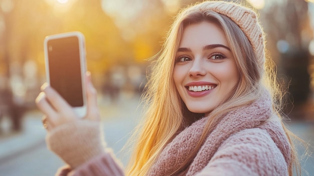 Woman Selfie