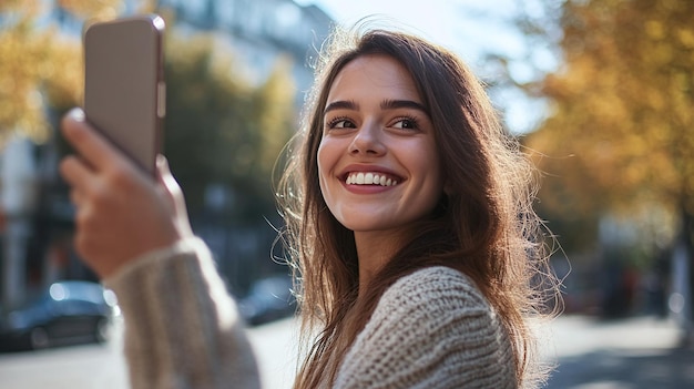 Woman Selfie