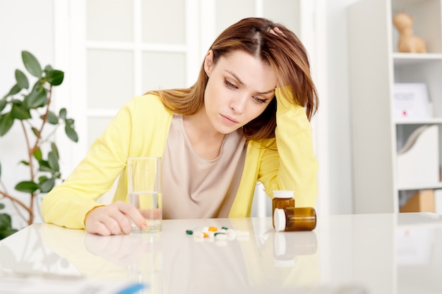 Woman Suffering from Depression