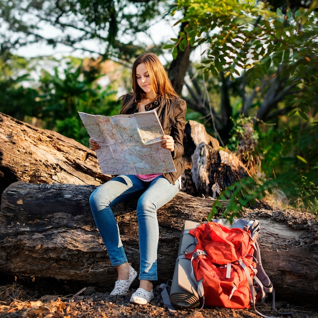 Woman traveller