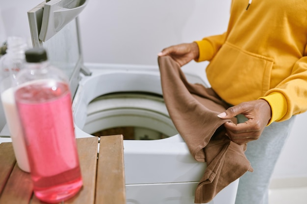 Woman Washing Clothes