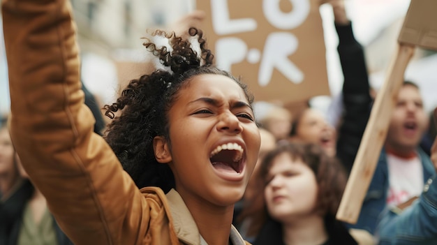 a woman with a sign that says  do not know  on it