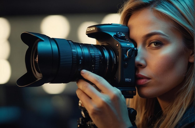 Women in the photography and videogra