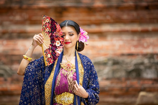 Women in Thailand Traditional Costume