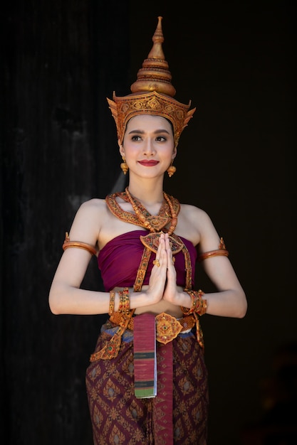 Women in Thailand Traditional Costume