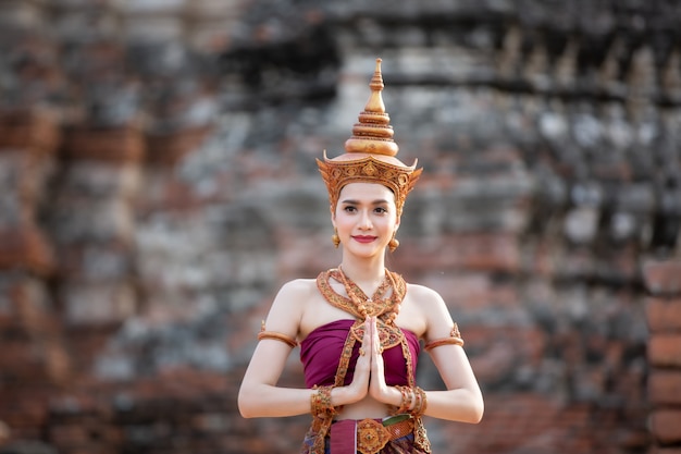 Women in Thailand Traditional Costume