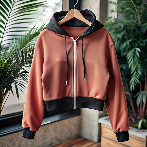 women Tsart and jacket mockup design