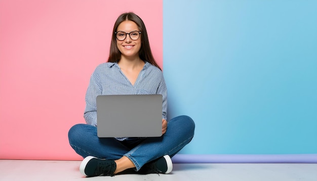 Women Using Laptop Digital Concept