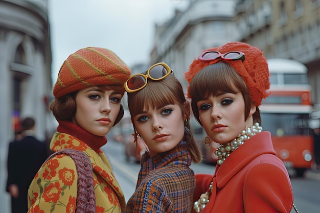 Women39s fashion from the swinging sixties in London