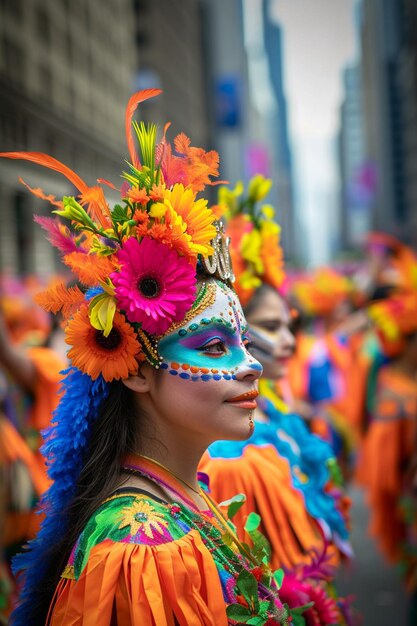 a Womens Day parade using