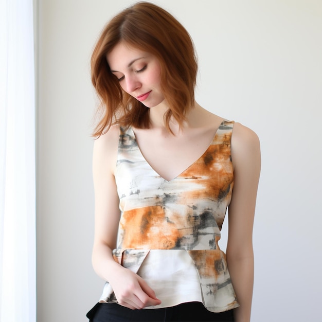 womens tank top unique design