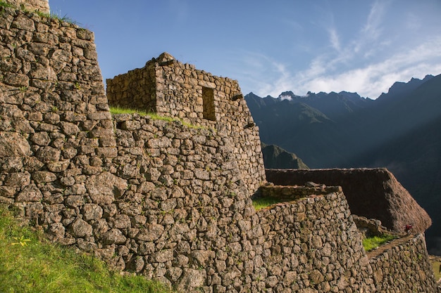 Wonder of the World Machu Picchu in Peru