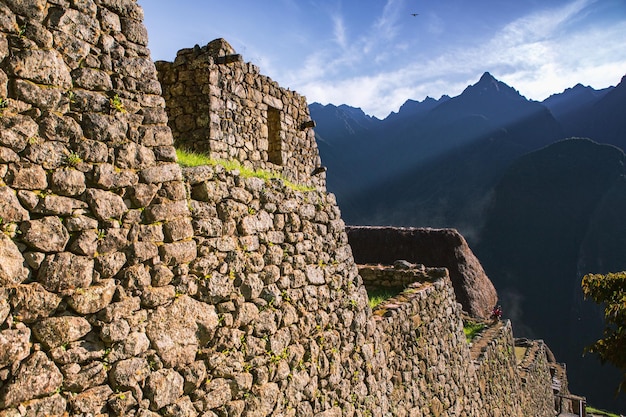 Wonder of the World Machu Picchu in Peru