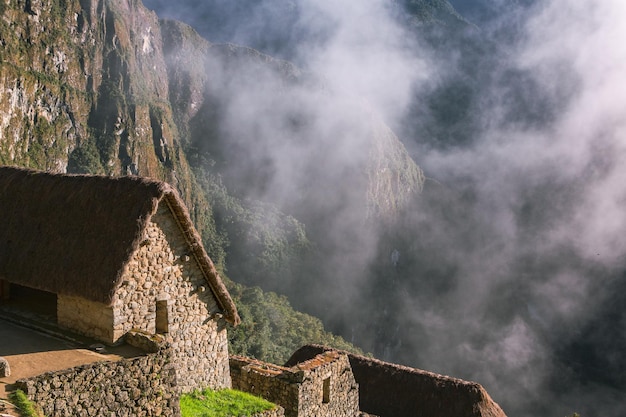 Wonder of the World Machu Picchu in Peru