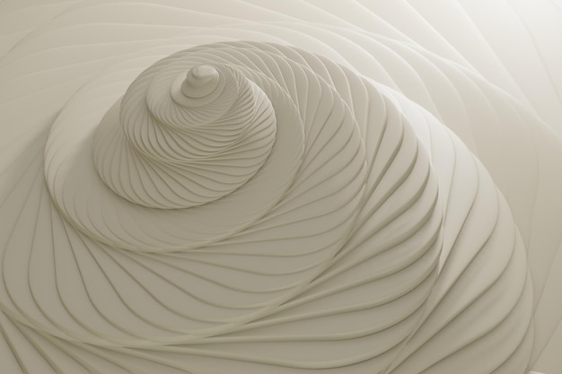 Wonderful abstract swirl background Trendy white gradient shapes Liquid curve shape in motion