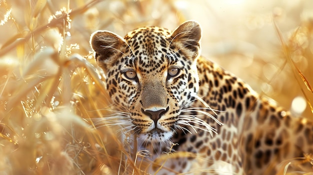 Wonderful Leopard Stock Photo Wildlife Photography