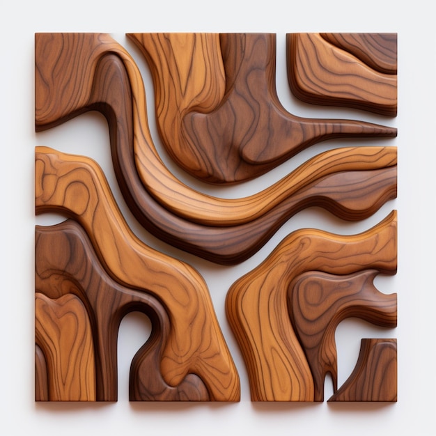 Photo wood design