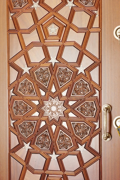 Wood door