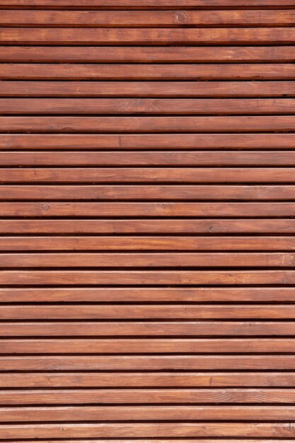 Photo wood paneling background texture horizontal decorative wood plank pattern on building facade