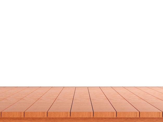 Wood table background with planks