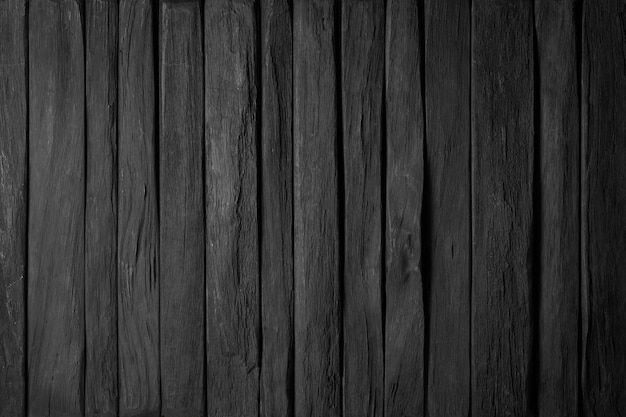 Wood texture black wood background dark table or wall