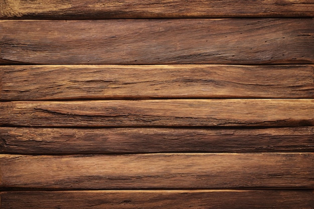 Wood texture dark plank table with empty space