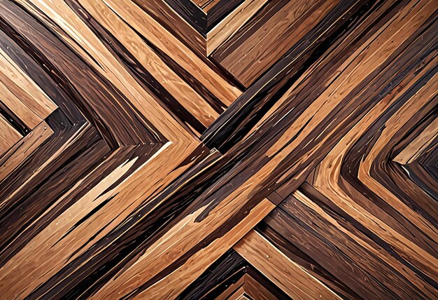 the wood texture of the tiles is a beautiful design