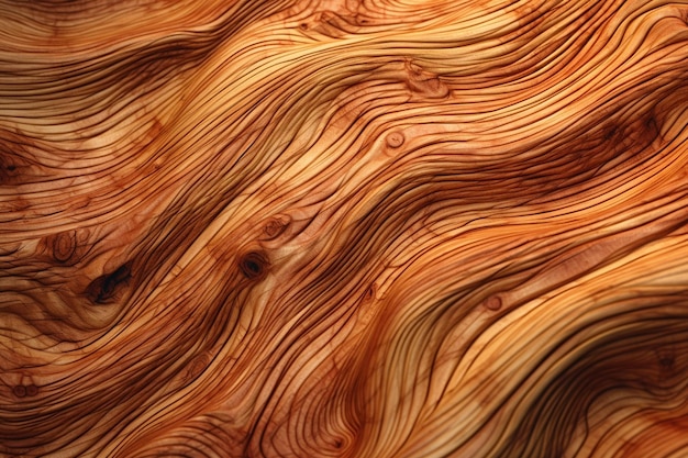 A wood wall with a wavy pattern