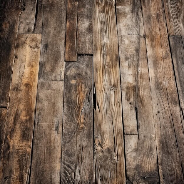 Wooden background made of planks of the same width