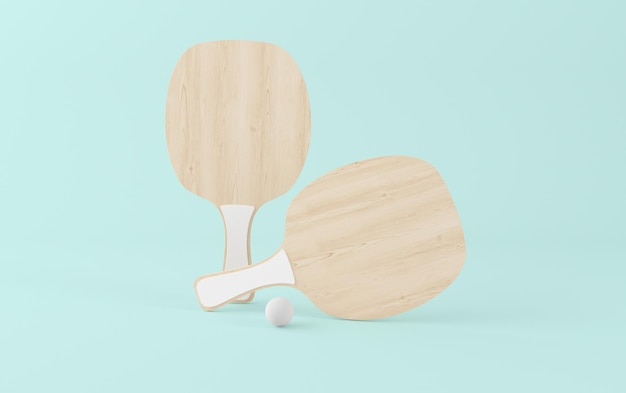 Wooden Beach Racket