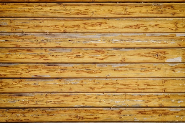 Wooden board texture with peeling varnish background