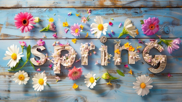 a wooden board with flowers and the word pregnant on it