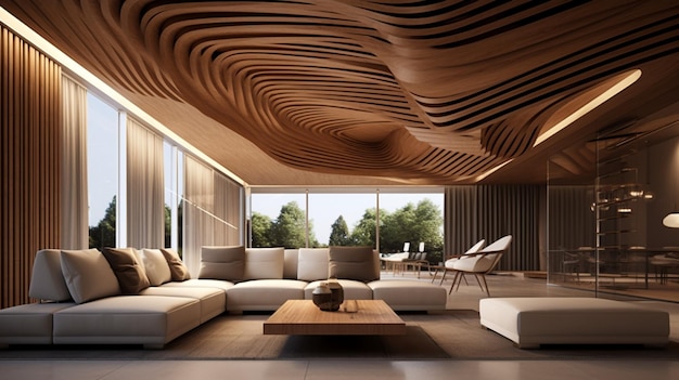 Wooden Ceiling Decor