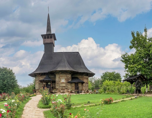 Wooden Church in the Village Museum Chisinau Moldova