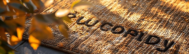 a wooden coin with the word lago on it