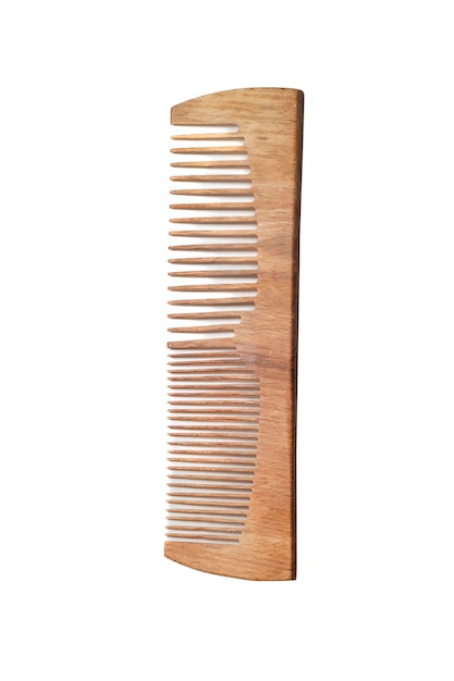 Wooden comb waiting for hair