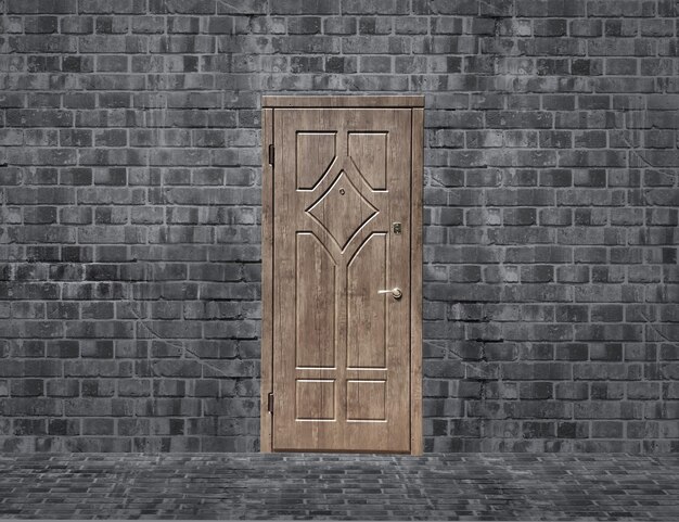 Wooden door