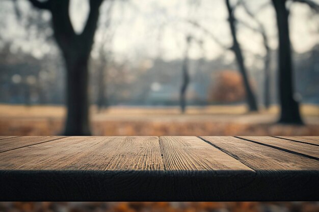 a wooden fence with a tree in the background and a house in the background