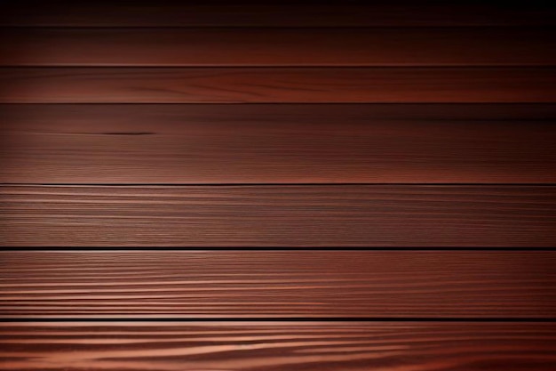 Photo a wooden floor with a dark brown background with a wooden door