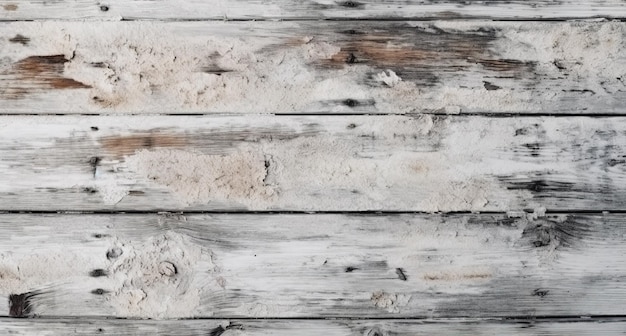 A wooden floor with a rough texture and a wooden surface.