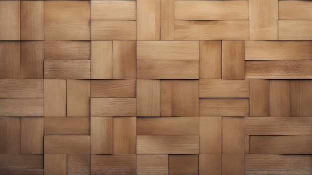 a wooden floor with a square pattern of squares and a wooden floor