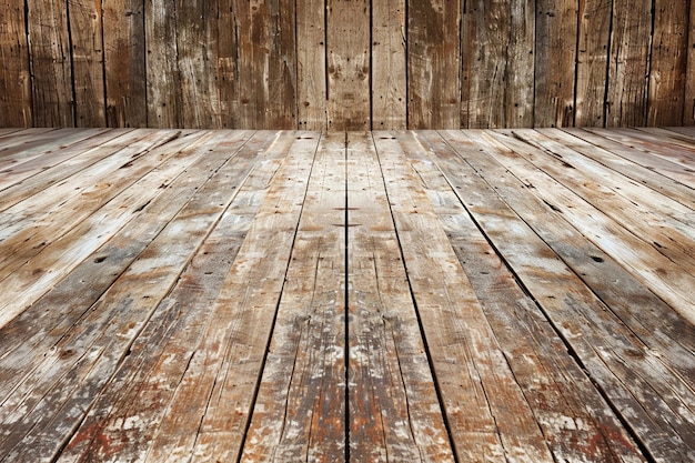 A wooden floor with a wooden floor and a wooden floor