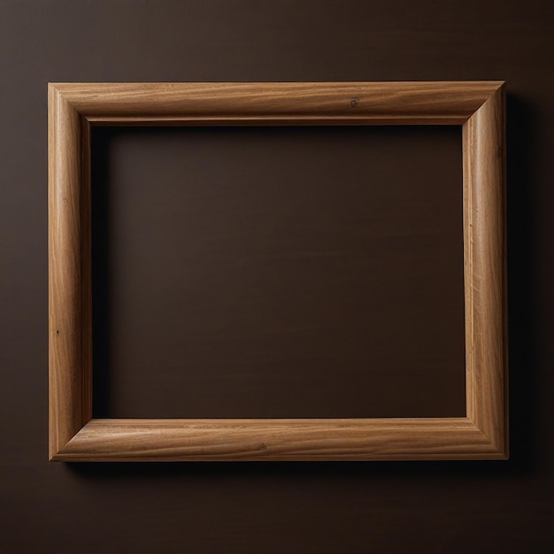 wooden frame with copy space