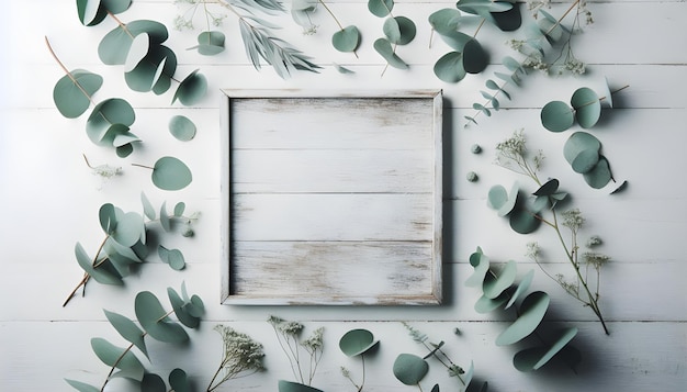 a wooden frame with a white background with a frame that says natural